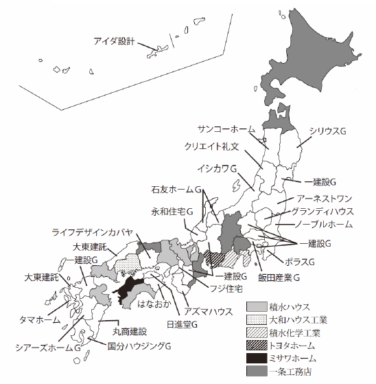 18年度トップメーカーはどこか（建築確認ベース）