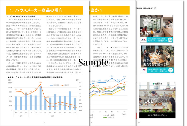 住宅業界の暮らし方提案大全集2019サンプル02