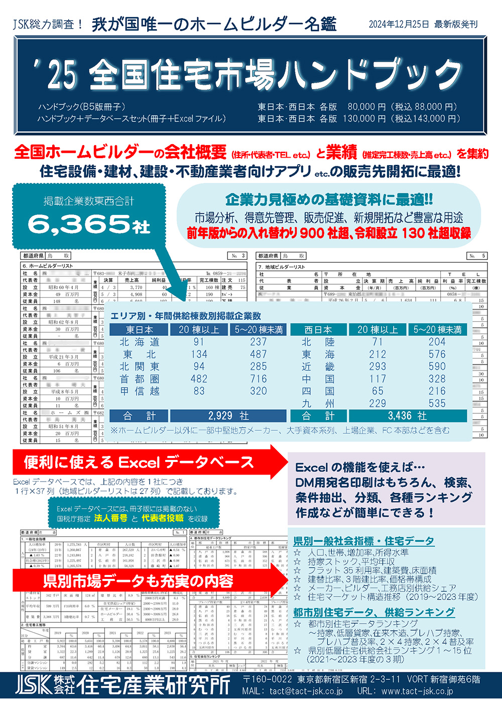 24全国住宅市場ハンドブックご案内