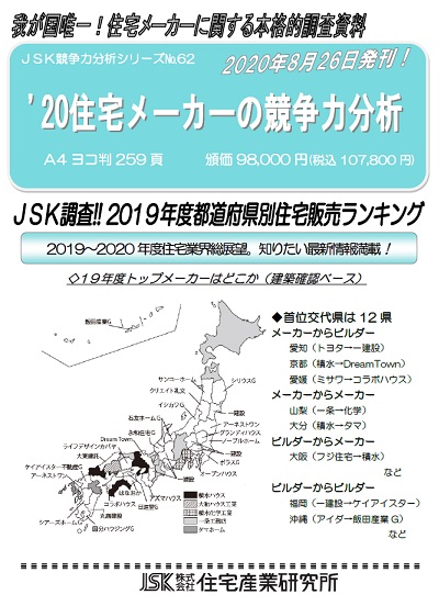 住宅メーカーの競争力分析 住宅産業研究所 住宅産業に関する調査 分析 研究する専門調査会社