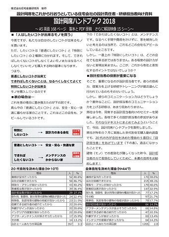 設計同席ハンドブック 2018