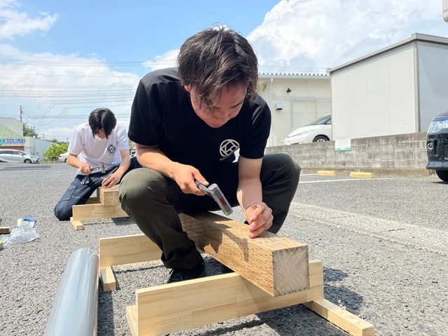 職人育成の様子