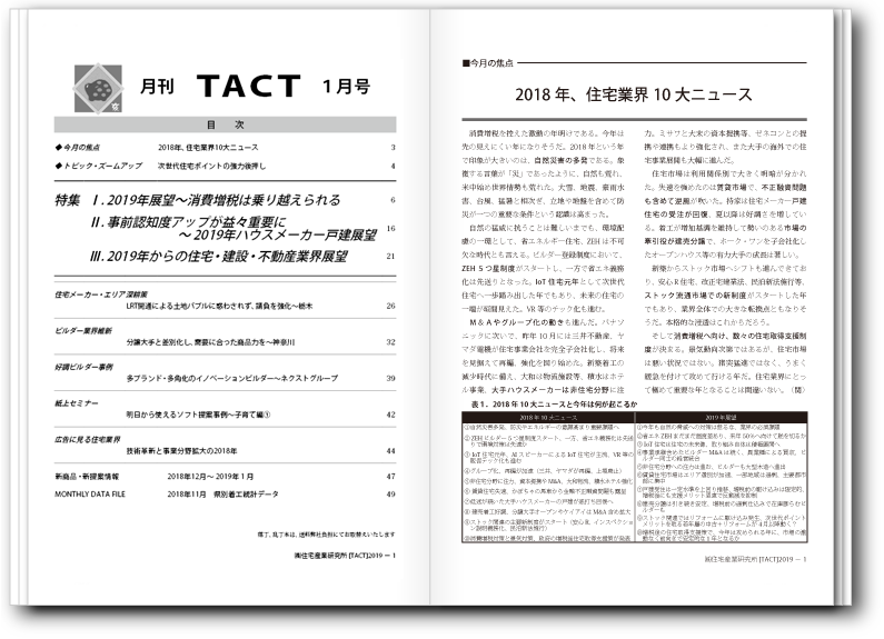 月刊TACT見本