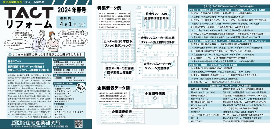 季刊TACTリフォーム―2024年春号